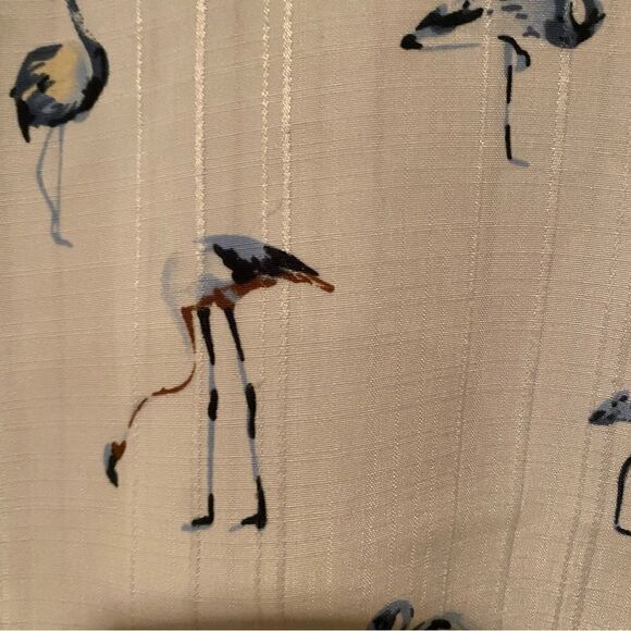 Nickle & Iron Short Sleeve Button Up Blue Flamingo Men’s Shirt Size XXL - Picture 4 of 9